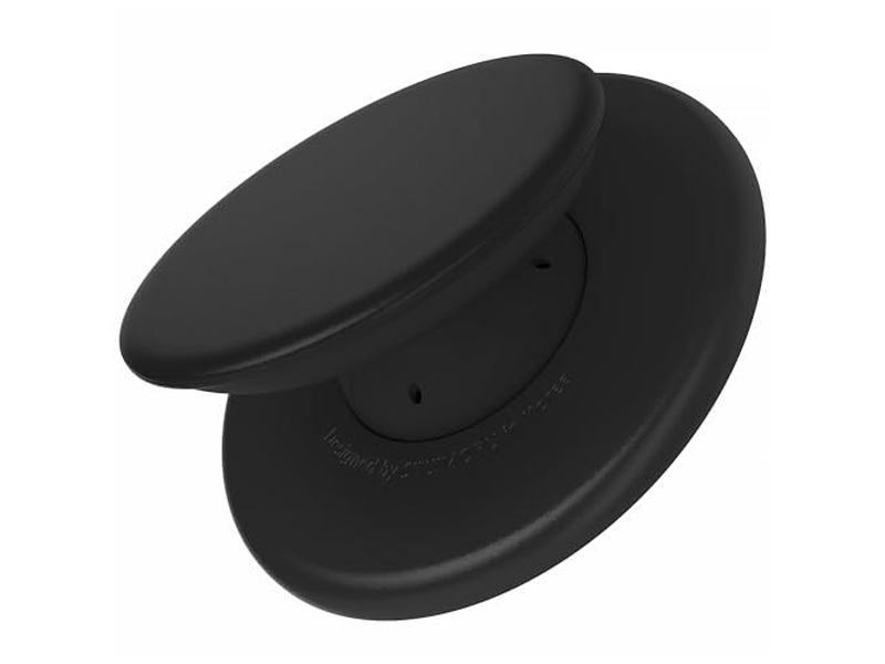 MagSafe Phone Grip Soft Silicone Magnetic Finger Grip Black