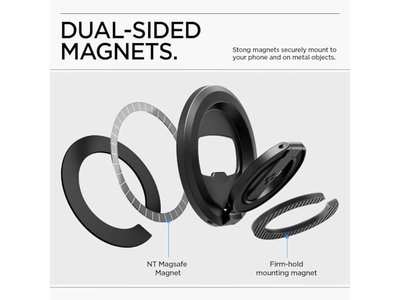 Magnetic Phone Holder Grip Double-Sided Magnet