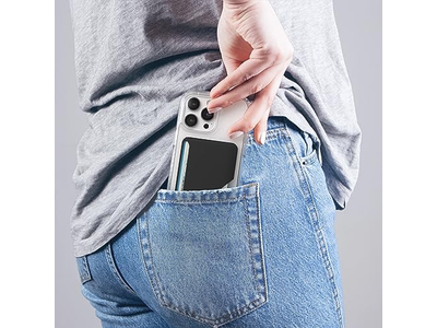 iPhone Wallet MagSafe Accessory - Holds 1-3 Cards - Scratch Resistant