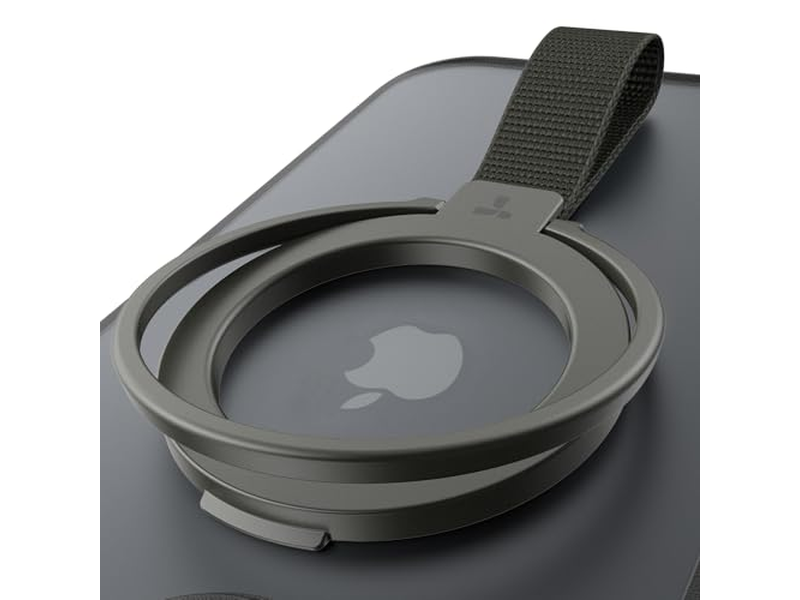 Magnetic Phone Grip Holder Kickstand with Braided Strap for MagSafe