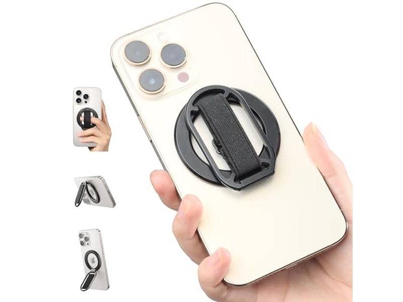 Magnetic Phone Grip with MagSafe Strap