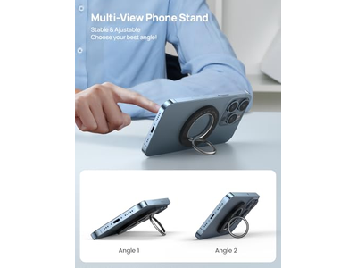 Magnetic Phone Ring for MagSafe - Strong Magnet and 360degree Rotation Grip
