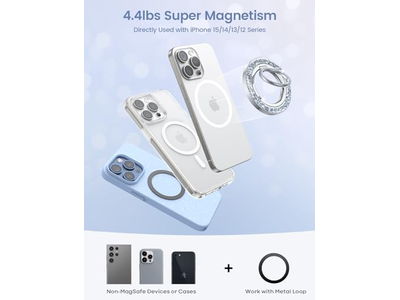 Magnetic Phone Ring for MagSafe Grip