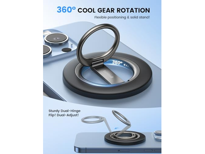 Magnetic Phone Ring Grip Stand for MagSafe
