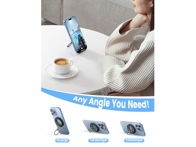 Magnetic Phone Ring Grip Stand for MagSafe