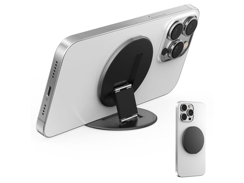 Magnetic Phone Ring Holder and Kickstand Compatible with MagSafe