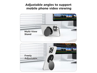 Magnetic Phone Ring Holder and Kickstand Compatible with MagSafe