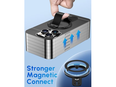 Magnetic Phone Ring Holder Detachable for iPhone 16