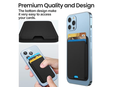 Magnetic Wallet Compatible with MagSafe