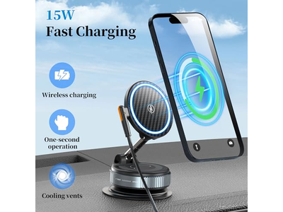 MagSafe Car Mount with Wireless Charger
