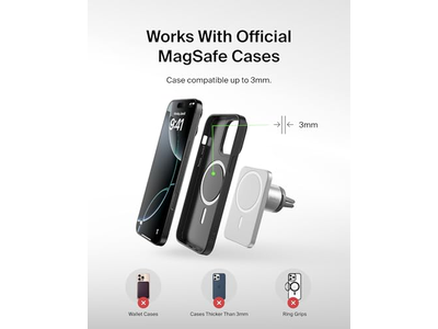 MagSafe Vent Mount Pro MagSafe iPhone Mount For Car