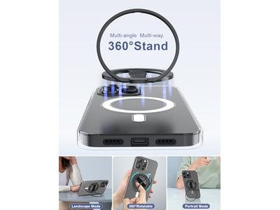 Phone Grip Stand with Finger Strap