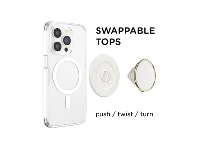 Phone Grip with Kickstand and Magnetic Stand for MagSafe Cases