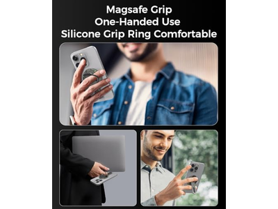 Phone Grip with Magnetic Ring and 360degree Rotation for All Phones