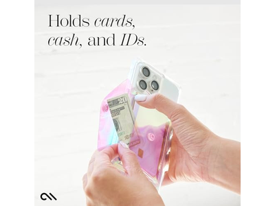 Slim Magnetic Wallet-Card Holder for iPhone - Holds up to 5 Cards